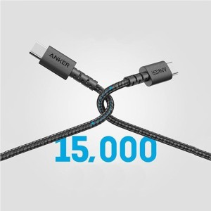 کابل شارژ USB-C به USB-C انکر مدل PowerLine Select+ A8033H11 طول 1.8 متر