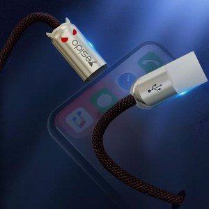 کابل USB به لایتنینگ یسیدو مدل CA03 طول 1.2 متر
