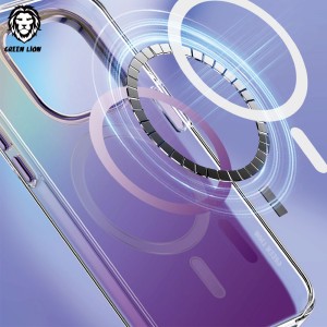 قاب Rainbow Magsafe گرین لیون مدل GNIMDGMS13PM آیفون iPhone 13 Pro Max