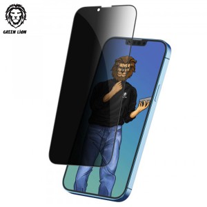 گلس لبه سیلیکون پرایوسی گرین لیون Privacy Silicone Edge آیفون iPhone 13 Pro