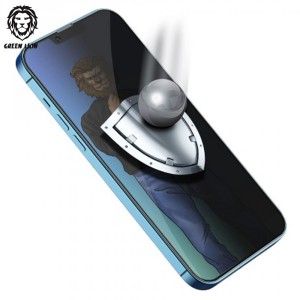 گلس لبه سیلیکون پرایوسی گرین لیون Privacy Silicone Edge آیفون iPhone 13 Pro Max