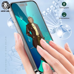 گلس شفاف گرین لیون 3D Curved Pro آیفون iPhone 14 Pro Max