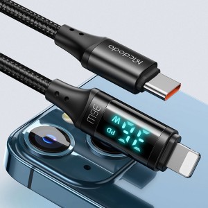 کابل شارژ USB به لایتنینگ مک دودو مدل CA-1030 توان 36 وات طول 1.2 متر