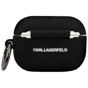 کاور سیلیکونی کارل لاگرفلد KLACAPSILGLBK مناسب کیس اپل ایرپاد پرو