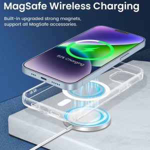 قاب Anti Shock Magsafe گرین لاین مدل GN360MAG14CL آیفون iPhone 14
