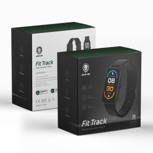 دستبند هوشمند فیت تراک گرین لاین مدل Green Lion Fit Track GNFITSBCLT