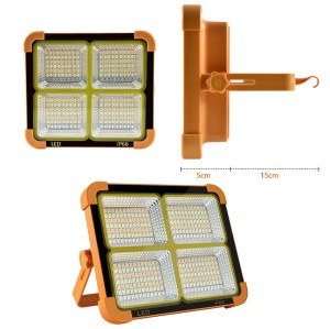 پروژکتور شارژی خورشیدی اسمال سان مدل SMALL SUN ZY-D8