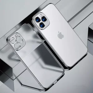 قاب شفاف Anyland با محافظ لنز شیشه ای آیفون iPhone 12 Pro Max
