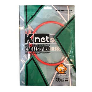 کابل شبکه کی نت Cat6 UTP مدل K-NCP6U005 طول 0/5 متر