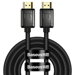 کابل HDMI بیسوس مدل High Definition Series WKGQ000201 نسخه 2.1 کیفیت 8K طول 3 متر