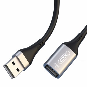 کابل افزایش طول USB 2.0 ایکس او مدل NB219 طول 2 متر