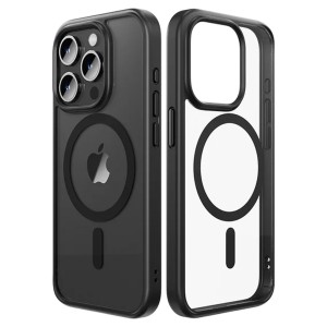 قاب شفاف Magnetic با قابلیت شارژ MagSafe آیفون iPhone 15 Pro Max
