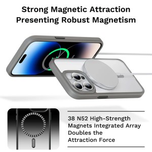 قاب شفاف Magnetic با قابلیت شارژ MagSafe آیفون iPhone 12 Pro Max