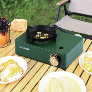 اجاق گاز مینی کاست 4 مشعل گرین Green Lion 4 Burnner Mini Cassette Stove