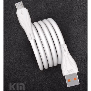 کابل شارژ USB به micro USB کی ام مدل KM-M01 طول 1 متر توان 3.1 آمپر