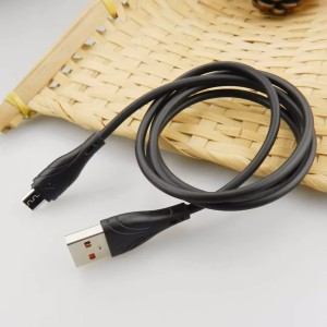 کابل شارژ USB به micro USB کی ام مدل KM-M01 طول 1 متر توان 3.1 آمپر