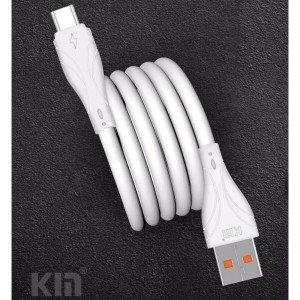 کابل شارژ USB به Type-C کی ام مدل KM-T02 طول 1 متر توان 3.1 آمپر