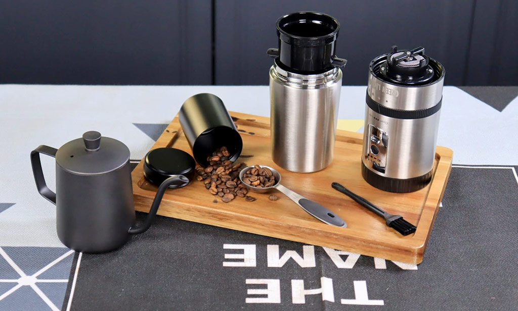 ست قهوه ساز قابل حمل گرین لاین مدل Portable Coffee Maker