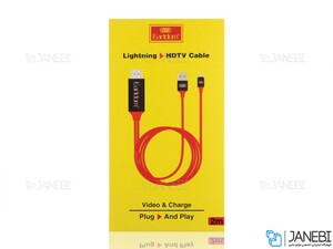 کابل لایتنینگ به اچ دی ام آی ارلدام Earldom Lightning to HDTV Cable ET-W5 2M