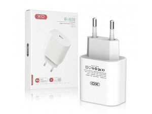 کیفیت شارژ دیواری تک پورت تایپ سی ایکس او XO L40 Wall Adapter with USB-C port 18W