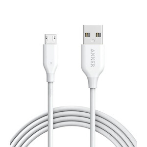 فروش کابل شارژ و انتقال داده میکرو یو اس بی انکر Anker A8133H12 PowerLine 1.8m USB To MicroUSB Cable