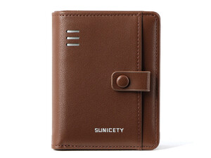 کیفیت کیف پول کوتاه مردانه SUNICETY S3063 short men's wallet card bag