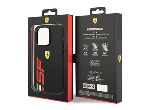 قاب چرمی آیفون 14 پرو طرح فراری CG Mobile iphone 14 Pro Ferrari Leather Case