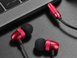 خرید هندزفری سیمی با جک 3.5 میلیمتری هوکو Hoco Wired earphones 3.5mm M59 Magnificent with microphone