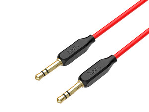 خرید کابل صدا هوکو 1 متری Hoco Cable 3.5mm to 3.5mm UPA11 audio AUX TPE braid