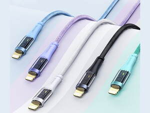 قیمت کابل فست شارژ یو اس بی به لایتنینگ یوسامز USAMS US-SJ571 USB to Lightning Fast Charging Data Cable 1.2m