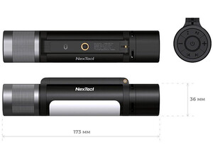 چراغ قوه 12 کاره شیائومی Xiaomi NexTool NE20161 Outdoor Thunder 12 in 1 the flashlight