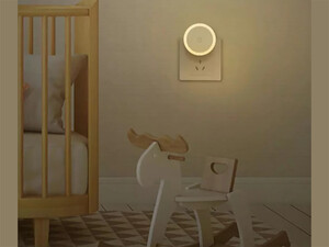 بهترین چراغ هوشمند شیائومی دارای سنسور تشخیص نور Xiaomi Mijia Plug-in Wall Mini LED Night Light MJYD04YL