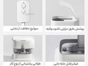 کیفیت شستشو دهنده و ماساژ هوشمند شیائومی Xiaomi Mijia MIZ-Z1 massage foot bathtub