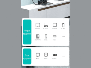 کابل انتقال تصویر 3 متری کوتتسی Coteci 4K Hdmi 2.0 Dual Port 87103