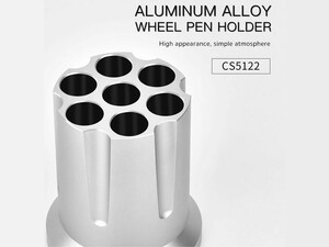 جاخودکاری رومیزی آلومینیومی کوتتسی Coteetci Aluminum alloy wheel pen holder CS5122