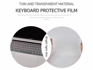 محافظ کیبورد فوق باریک مک بوک ایر کوتتسی Coteetci Keyboard skin Macbook Air MB1016