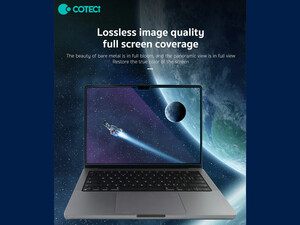 قیمت محافظ صفحه نمایش ضد اشعه آبی مک بوک پرو 16 اینچ کوتتسی Coteetci screen soft film Macbook 12006 Macbook Pro"16