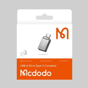 مبدل یو اس بی به تایپ سی مک دودو Mcdodo OT-873 USB 3.0 to Type-C Convertor