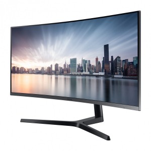 مانیتور استوک 34 اینچ گیمینگ التراواید منحنی خمیده 4K برند سامسونگ مدل  LC34H890WJXNGO