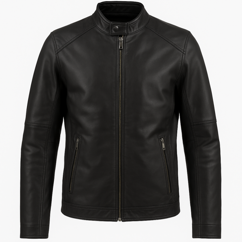 کاپشن چرم پلیسی