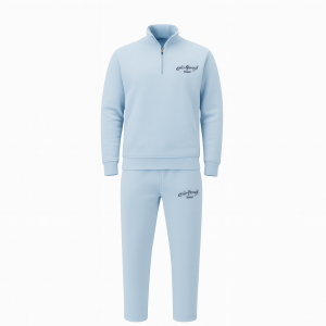 ست نیم زیپ و شلوار اسلش