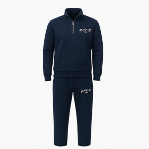 ست نیم زیپ و شلوار اسلش