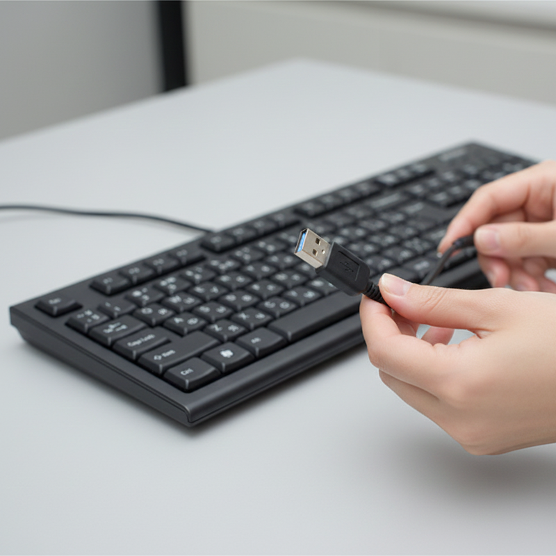 A4Tech KR-85: کیبورد ضدآب با حک لیزری فارسی؛ سرمایه‌گذاری مطمئن میز کار شما ( استوک )