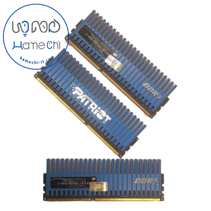 خرید رم کامپیوتر استوک PVT36G1600ELK DDR3 ظرفیت ۶ گیگابایت فرکانس ۱۶۰۰ مگاهرتز | کیت ۳ عددی با تایمینگ CL9 و گارانتی تست ۷ روزه