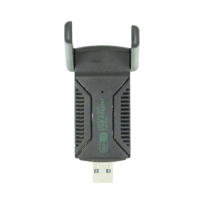 دانگل وای‌فای USB دوبانده مدل WF-600 | سرعت ۱۳۰۰ مگابیت | باند ۵ گیگاهرتز | USB 3.0 | گارانتی ۱۲ ماهه