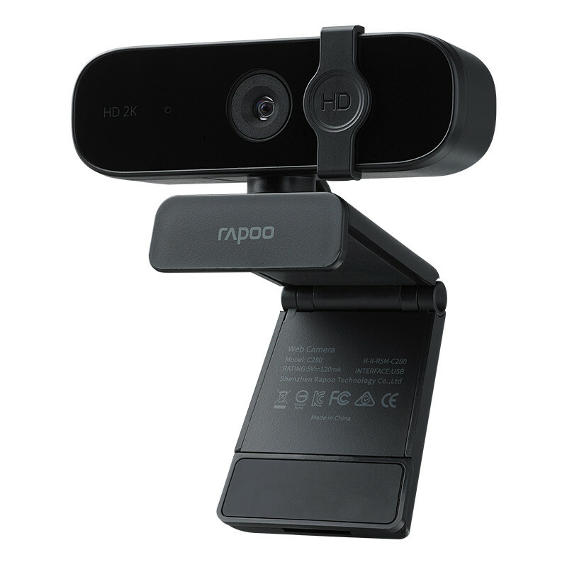 🎥 خرید وب کم استوک رپو Rapoo C280 | Webcam Rapoo C280 با کیفیت تصویر شفاف، نصب Plug & Play، مناسب کلاس آنلاین، جلسات کاری و گارانتی مهلت تست 7 روزه | همه چی ای تی