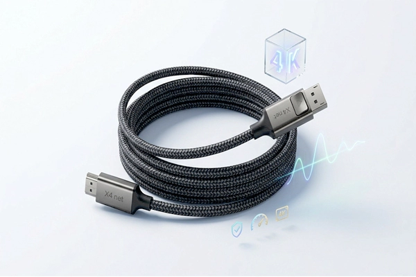 بررسی کامل کابل DISPLAY PORT به HDMI X4 net طول 1.80 متر: راهنمای خرید و تست کیفیت 4K