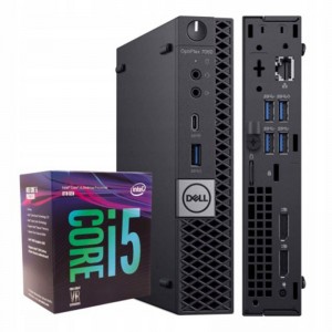 مایکرو کامپیوتر استوک  DELL Optiplex 3060 Core i5 8500 ram 8gb DDR4 SSD 256gb