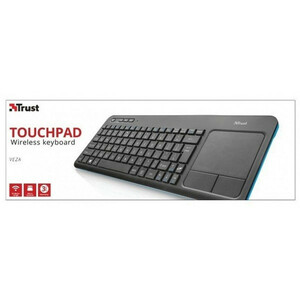 کیبورد بیسیم تراست مدل VEZA WIRELES WITH TOUCHPAD