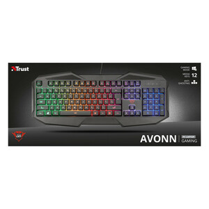 کیبورد مخصوص بازی تراست مدل GXT 830-RW Avonn